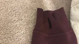 Lululemon maroon cropped sweatshirt thumbnail 4