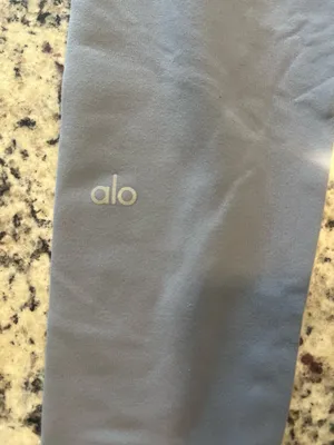 Grey Alo Yoga Leggings Small thumbnail 2