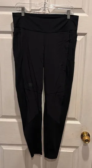 The‎ North Face Womens Hybrid Black Leggings Pants Size L Athletic Workout Yoga thumbnail 1