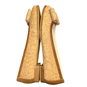 Stuart Weitzman Tan Candy Cork Flat Shoes(6.5M) thumbnail 3