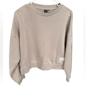 Adidas‎ Longsleeve Pullover Cropped Length Tan Sleeve size XS oversized thumbnail 7