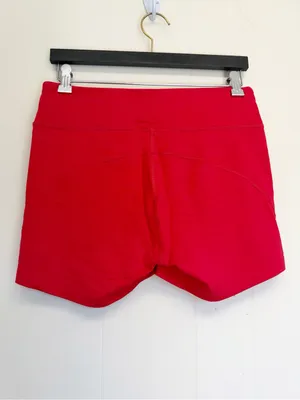 OUTDOOR VOICES Voices Tech Sweat Bike Shorts Red Large thumbnail 5
