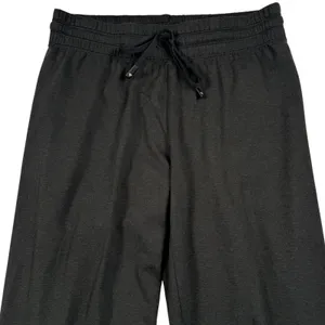 Aritzia Golden Jogger Sweatpants Womens XS Black Drawstring Jersey Knit Pants thumbnail 1