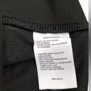 DSG Women's Performance Skort Skirt Black Mid-Rise Built-in-Shorts Size XS thumbnail 8