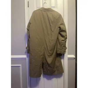 Vintage London Fog W/removable Lining. Long Coat With Furry Warm Inside 42L Tan thumbnail 8