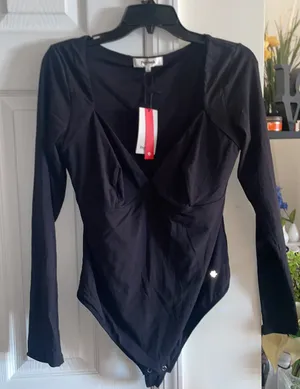 Popilush Black Bodysuit thumbnail 4