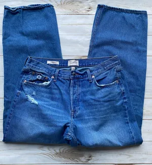 Universal Thread mid rise 90s baggy relaxed boyfriend fit cotton denim jeans 12 thumbnail 1