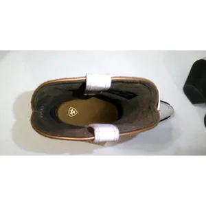 New NWT Womens 7 Ariat Goldie Boot Western Distressed White Leather Short Pretty thumbnail 8