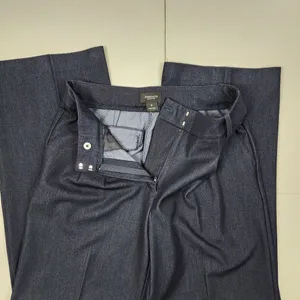 Jones New York Suit Pants Wide Leg Professional Career Business Blue Size 6 thumbnail 5