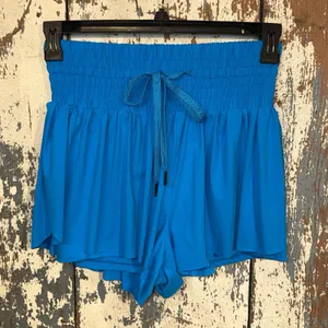 Flowy Athletic Women's Shorts size Medium Blue thumbnail 2