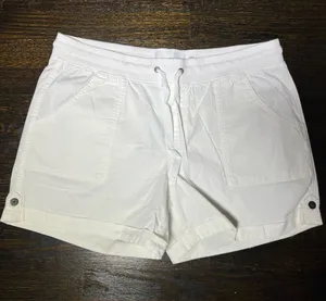 Sonoma White Bermuda Mid Rise Comfort Waist Shorts Size 16 thumbnail 1