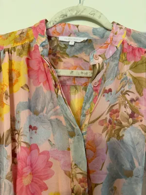 Olivaceous Floral Dress thumbnail 5