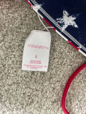 Target Red White and Blue Swim Top thumbnail 3
