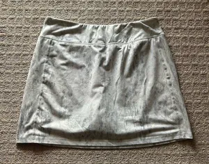 BlevonH Skort Womens‎ Medium M Gray White Active Tennis Golf Skirt Outdoor thumbnail 1