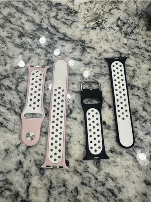 Amazon 2 Silicone Apple Watch Sports Bands NEW thumbnail 2