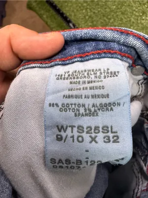 Vintage Wrangler 20X Tulsa Low Rise Slim Fit Mom Jean Light Wash‎ 90's WTS25SL thumbnail 10