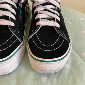 Vans Sk8-Hi Checkered Sneakers Womens size 5.5/ Men’s size 4 thumbnail 7