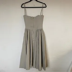 HOUSE OF CB XS D-DD 'Samaria' Taupe Corset Sun Dress‎ NWOT Size XS thumbnail 4