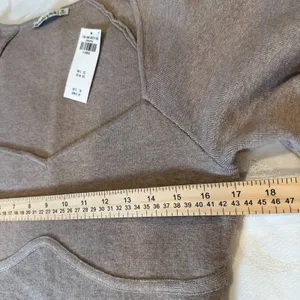 Abercrombie & Fitch Size-XL Corset Sweetheart Sweater Knit Bodysuit Brown‎ thumbnail 3