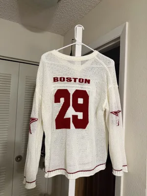 Jersey sweater White Size XL thumbnail 2