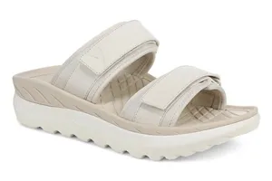Vionic Renewal Adjustable Recovery Slide Sandals in cream Size M 8.5 W 10‎ thumbnail 1