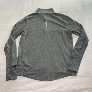 Nike Element Women's 1/2-Zip Running Top CU3220-084 Gray Size M Activewear thumbnail 7
