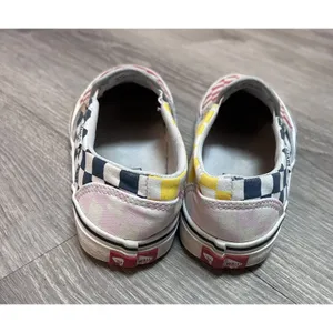 Vans Multi‎ Colored Checkered Size Womens 6 thumbnail 3