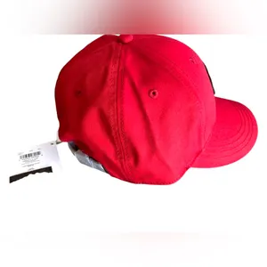 NWT Coach Varsity C Cap Red/ Black M/L thumbnail 4