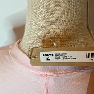 NWT Skims Cotton Jersey Heart Dress thumbnail 5