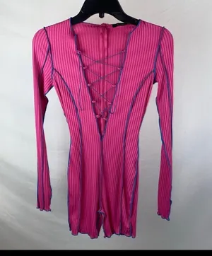 NEW Romper Pink thumbnail 4