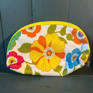 Trina Turk for Clinique l Floral Cloth Travel/Cosmetic Bag thumbnail 5