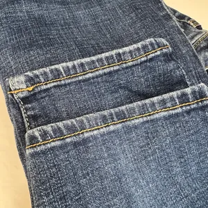 90s American Eagle Distressed Skinny Jeans Blue Sz‎ 4 Super Stretch Denim Grunge thumbnail 11