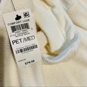 Alfani Cream Long Sleeve Light‎ Warm Sweater thumbnail 7