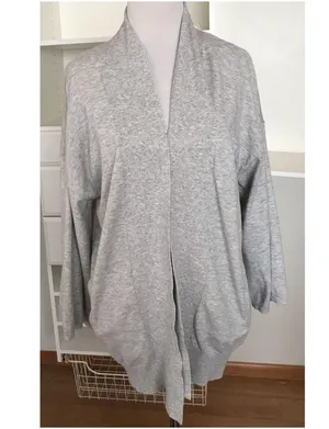Aritzia The Group Babaton Grey Cardigan thumbnail 1