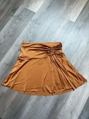 Free People Who’s That Mini Skirt Cathaway Spice NEW Small thumbnail 2