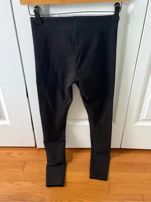 Skims Black Cotton High Waisted Leggings thumbnail 3
