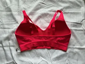 NWT Paragon Gym Brat Padded Contour Sports Bra Medium Hot Pink thumbnail 2
