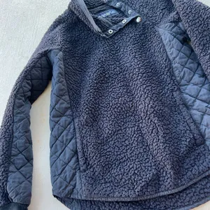 Abercrombie & Fitch small‎ blue sherpa pullover thumbnail 5