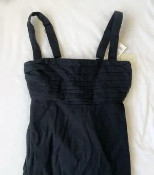 Abercrombie and Fitch Emerson Linen-Blend Skort romper mini dress thumbnail 2
