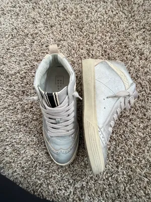 Shushop Sneakers Silver Size 6.5 thumbnail 5