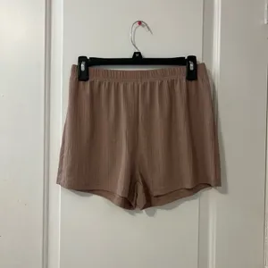 Shorts and top two piece set Tan Size L thumbnail 4
