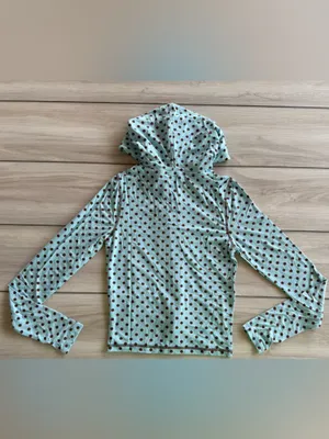 I.AM.GIA Blare Hoodie Polka Dot Blue Medium NWT thumbnail 8