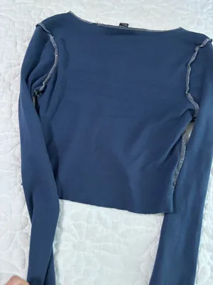 Forever 21long sleeve crop top thumbnail 4
