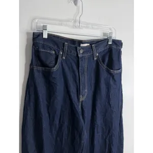 NEW Levi's Cinch Baggy Jean High Rise Dark Wash 30 X 31 Normcore 90s Minimalist thumbnail 8