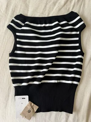 Dressy top Black thumbnail 2