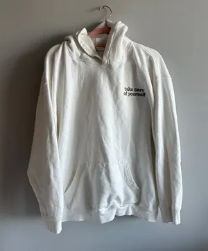 summer fridays oversized hoodie White Size XL thumbnail 1