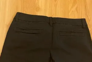American Eagle Sz 2 Fantastic Black Casual Shorts Super Stretch thumbnail 4