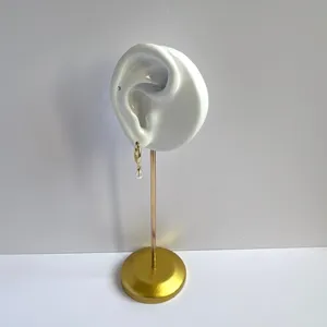 Elegant White Pearl Dangle Drop Earrings for Women thumbnail 4
