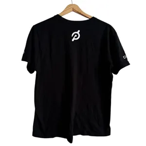Peloton Black Short Sleeve Tees Athletic Lifestyle EUC thumbnail 2