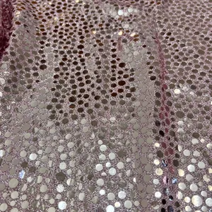 Roaman's Rose Pink Sequin V-Neck Blouse  thumbnail 3
